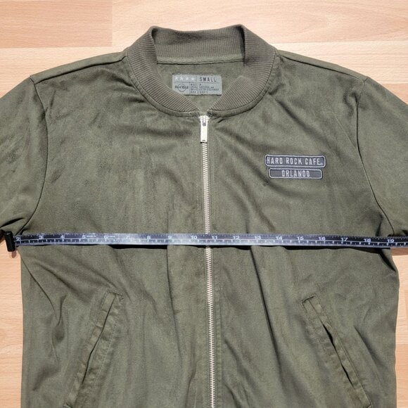 Hard Rock Cafe Velvet Bomber Jacket | Size: Small - Picture 5 of 13